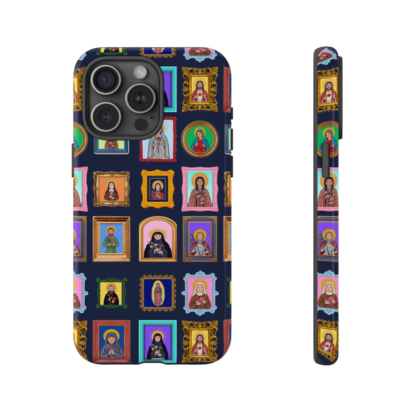 Heaven's Gallery Phone Case — Catholic Saint Portrait Tough Case