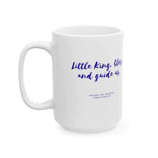 Infant of Prague Ceramic Mug — Catholic Devotion to the Christ Child