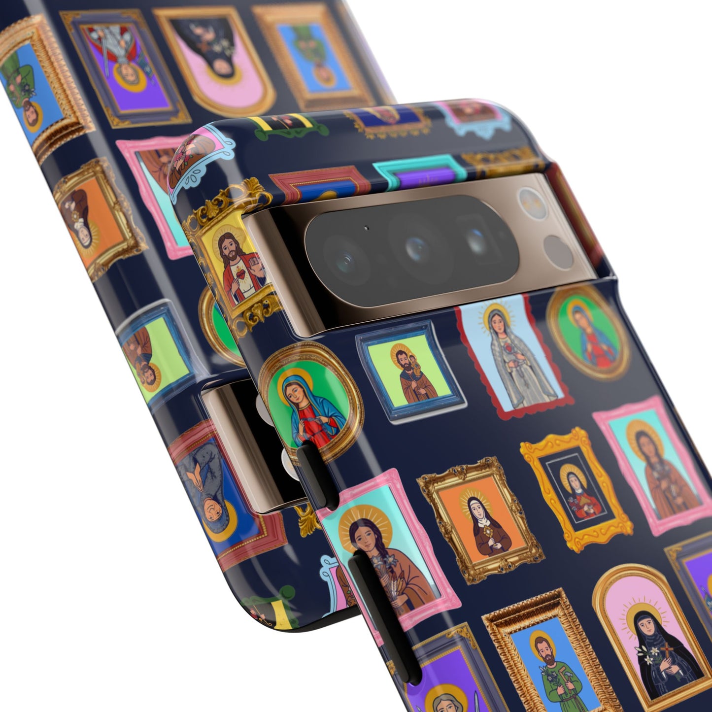 Heaven's Gallery Phone Case — Catholic Saint Portrait Tough Case