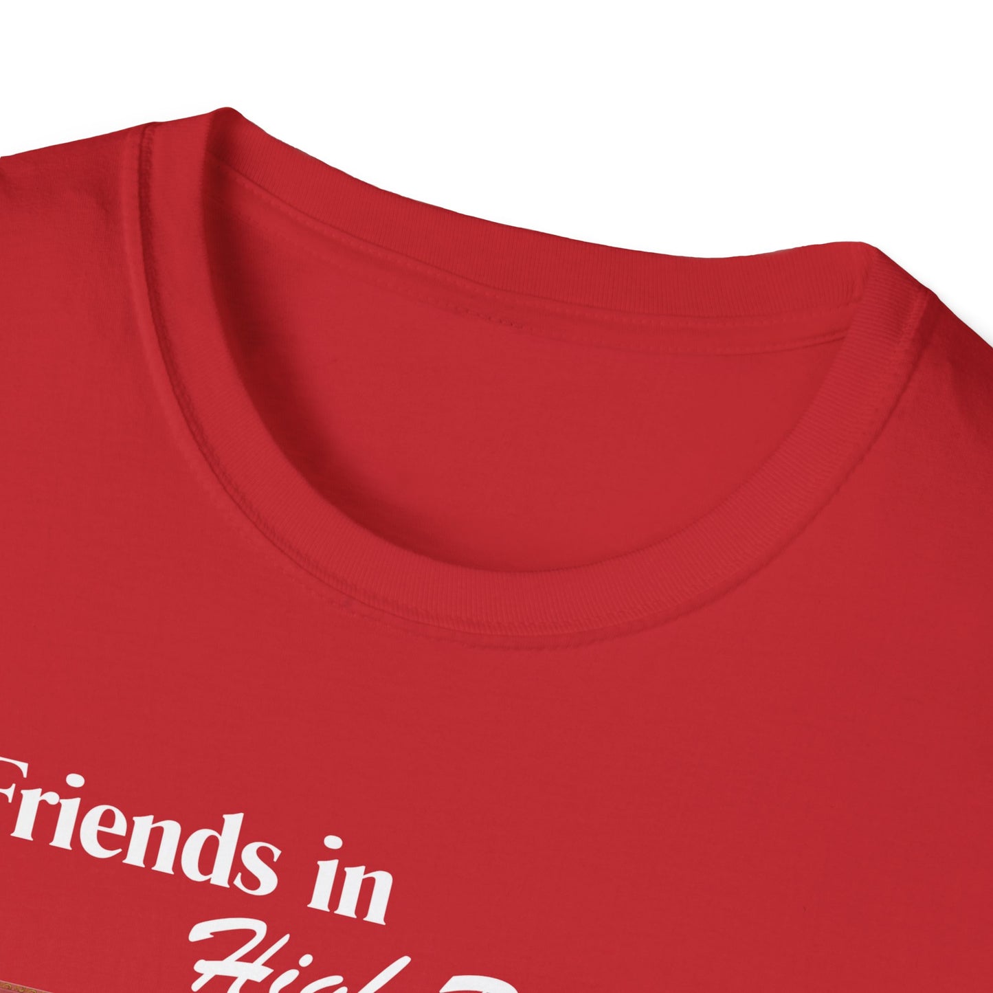 Friends in High Places T-Shirt — Catholic Saint Portrait Tee