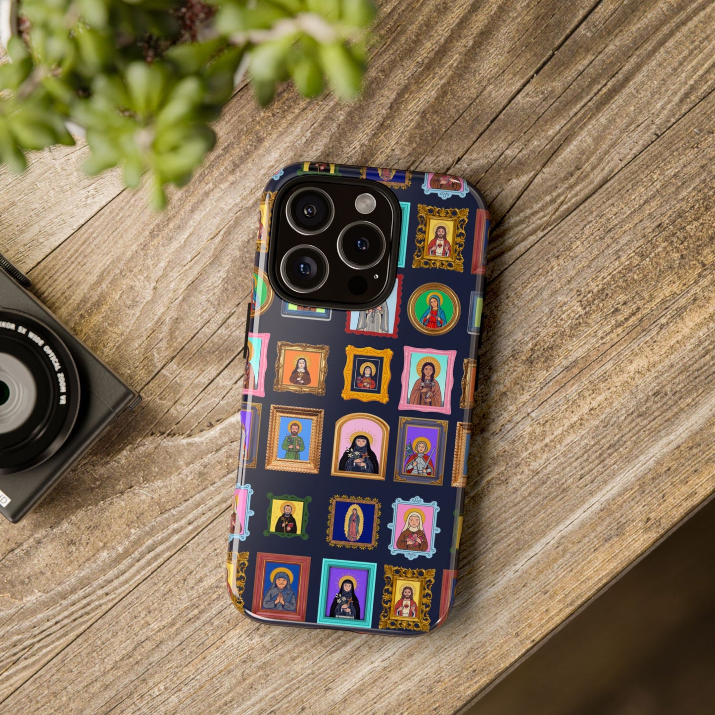 Heaven's Gallery Phone Case — Catholic Saint Portrait Tough Case