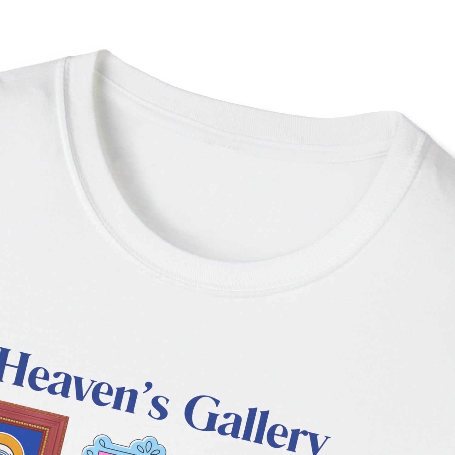 Heaven's Gallery T-Shirt — Catholic Saint Portrait Tee