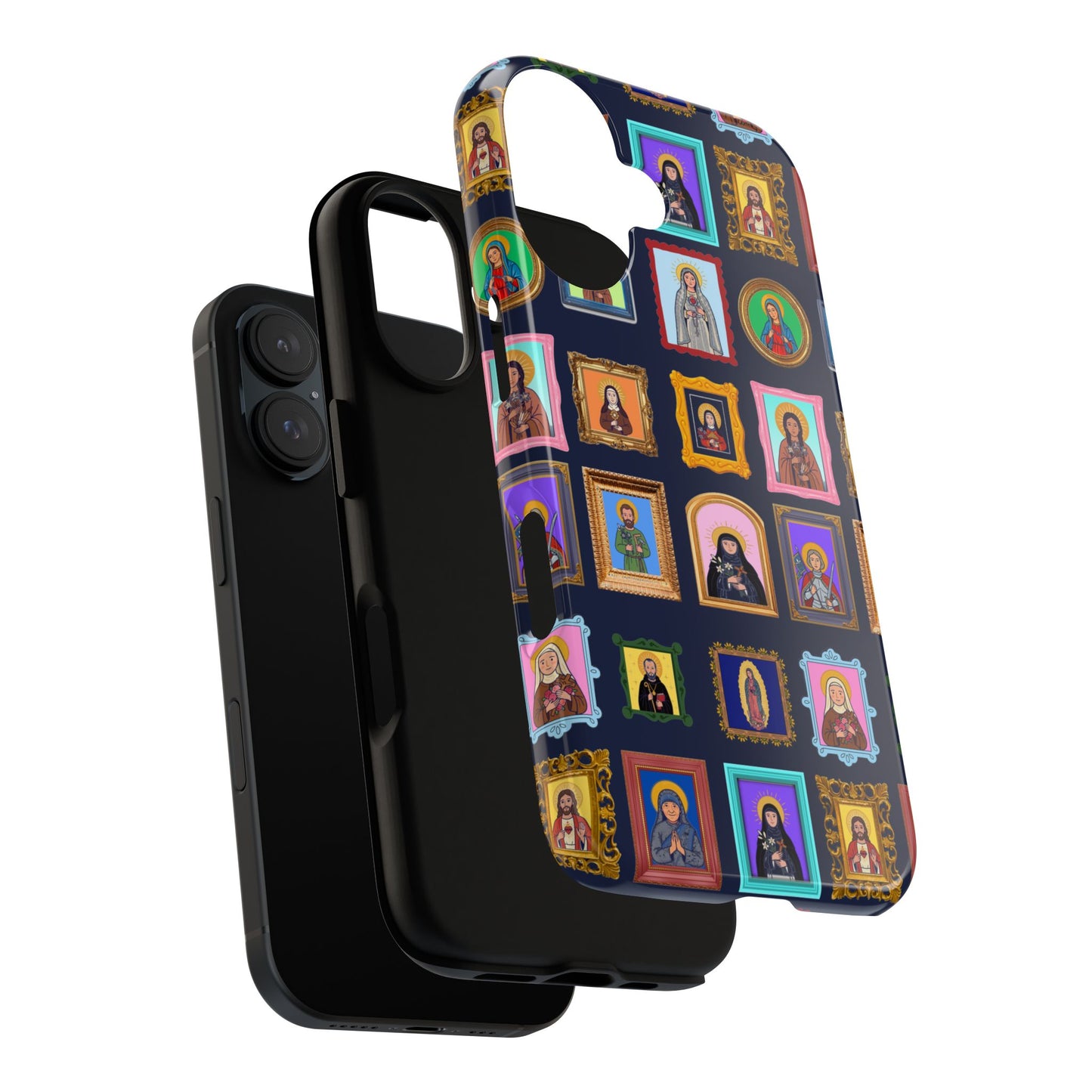 Heaven's Gallery Phone Case — Catholic Saint Portrait Tough Case