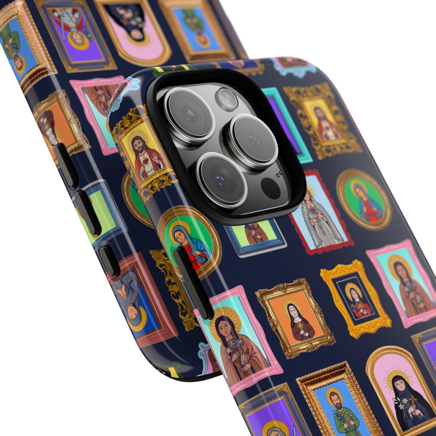 Heaven's Gallery Phone Case — Catholic Saint Portrait Tough Case