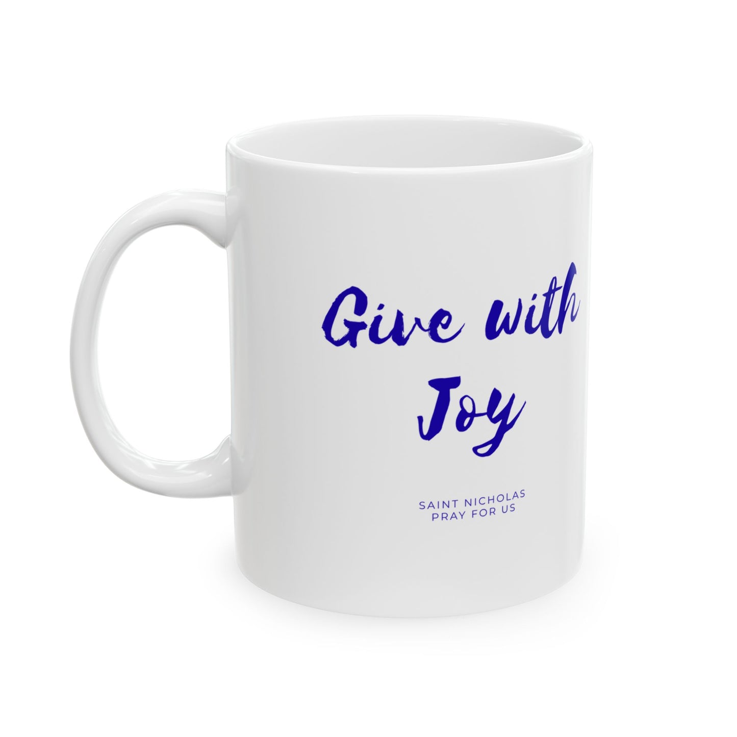 Saint Nicholas Ceramic Mug — Catholic Bishop & Gift-Giver