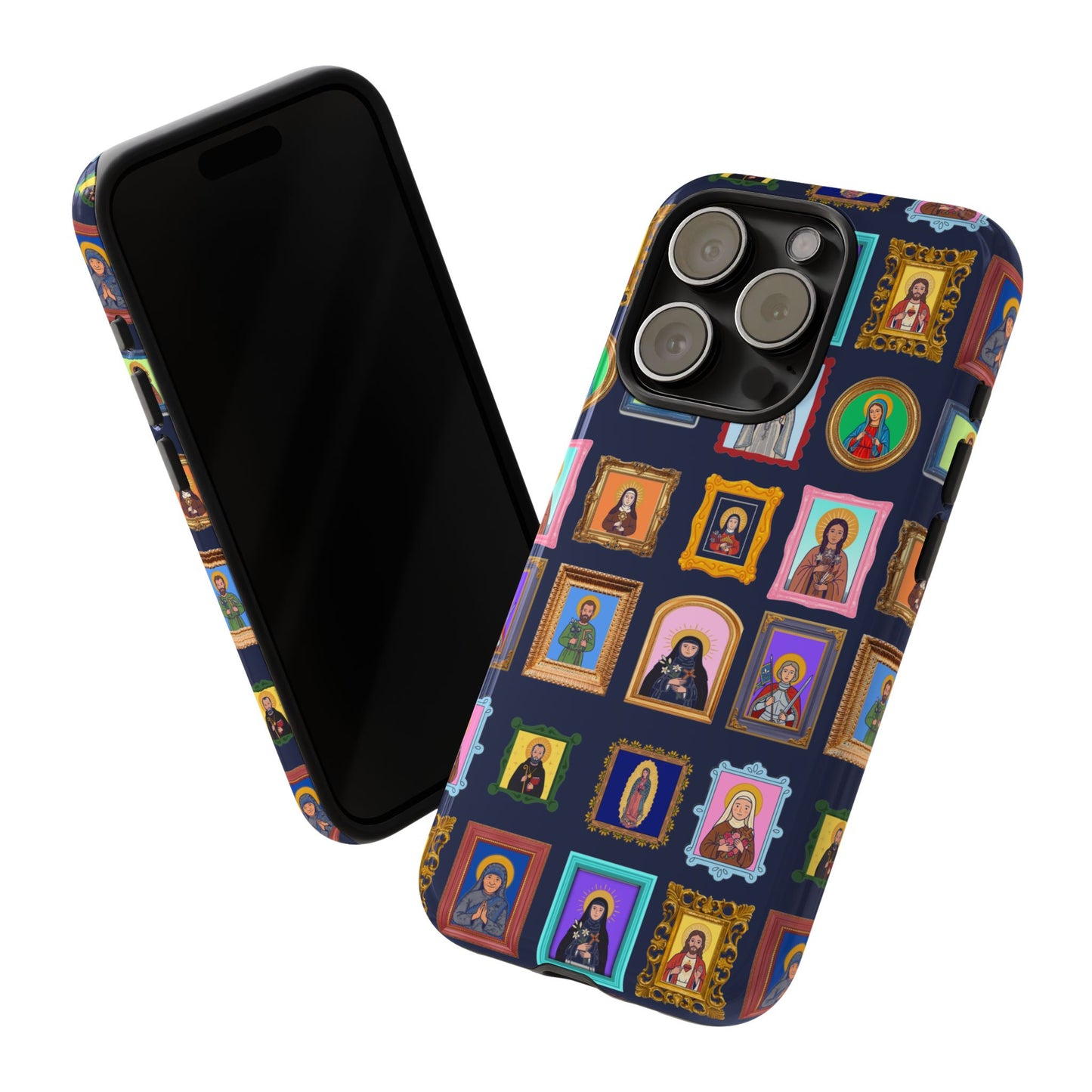 Heaven's Gallery Phone Case — Catholic Saint Portrait Tough Case