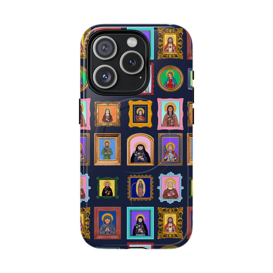 Heaven's Gallery MagSafe Phone Case — Catholic Saint Portrait