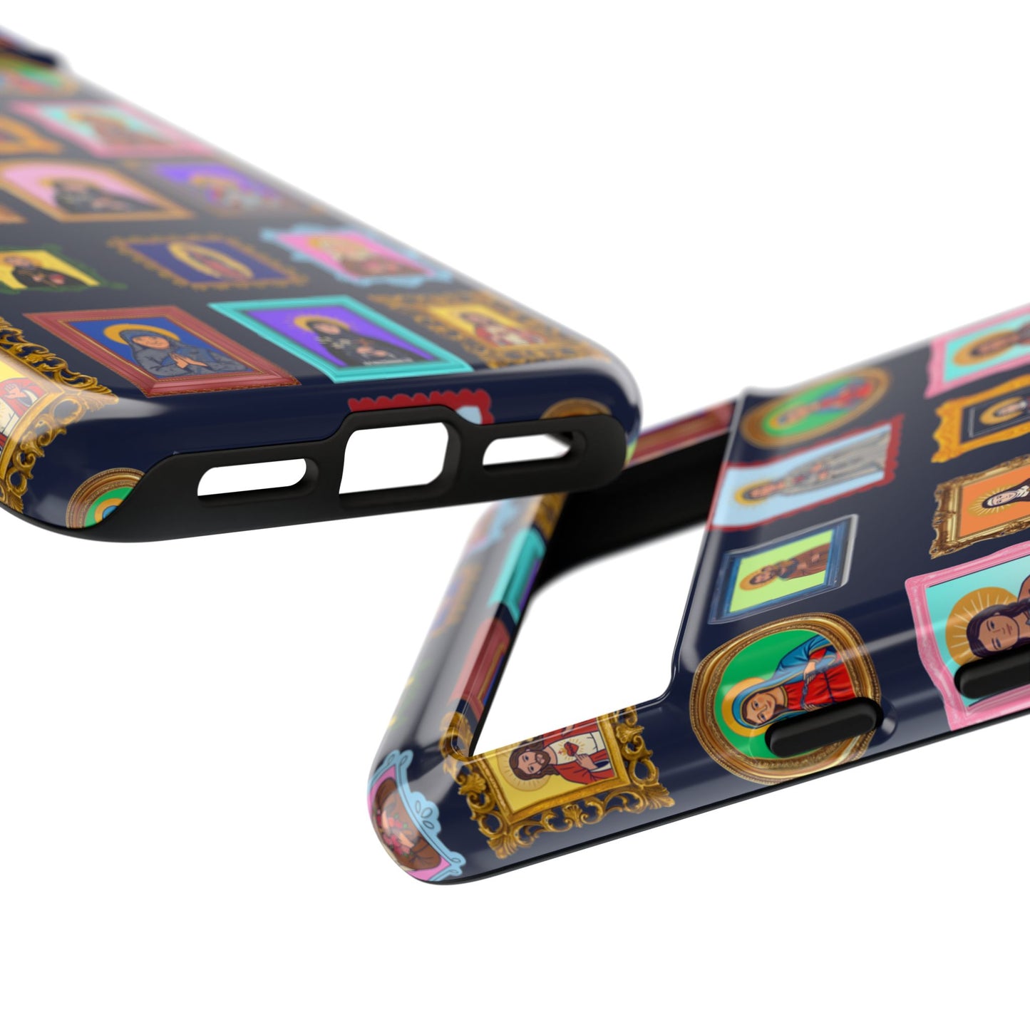 Heaven's Gallery Phone Case — Catholic Saint Portrait Tough Case