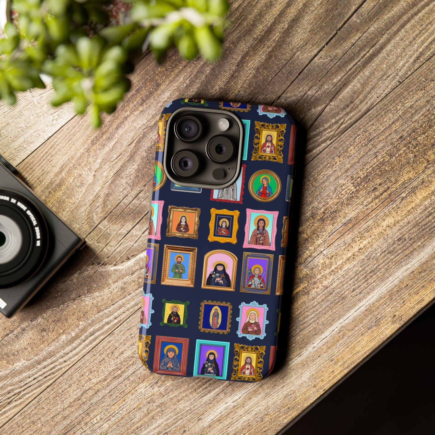 Heaven's Gallery Phone Case — Catholic Saint Portrait Tough Case