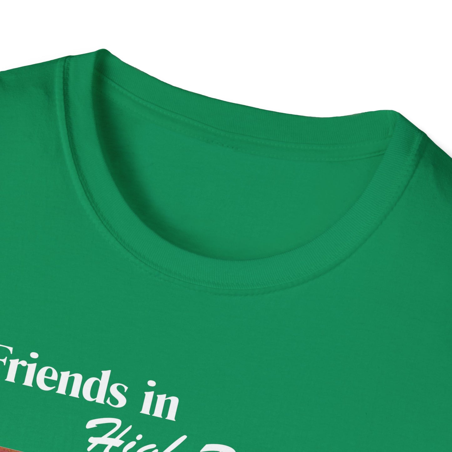 Friends in High Places T-Shirt — Catholic Saint Portrait Tee