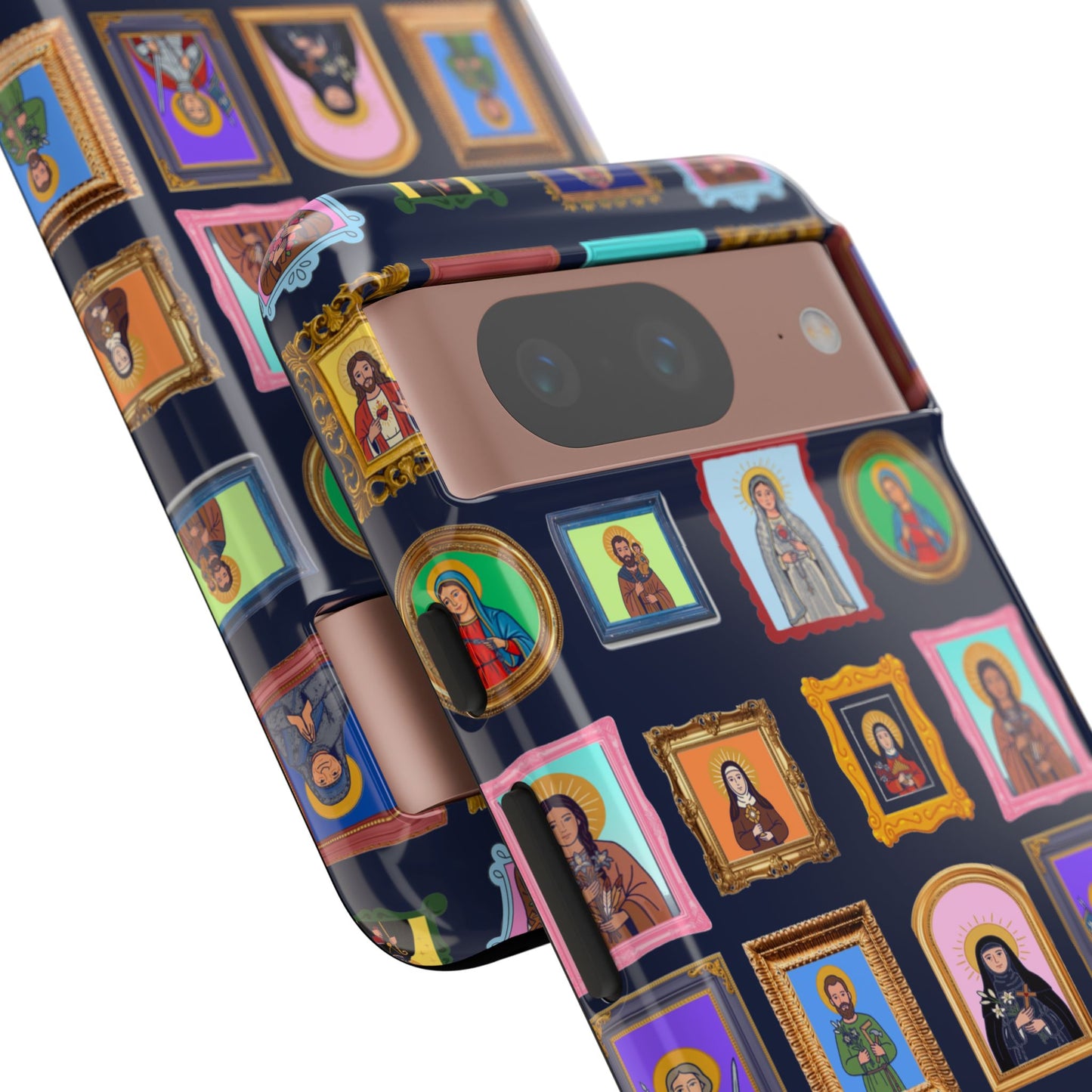 Heaven's Gallery Phone Case — Catholic Saint Portrait Tough Case
