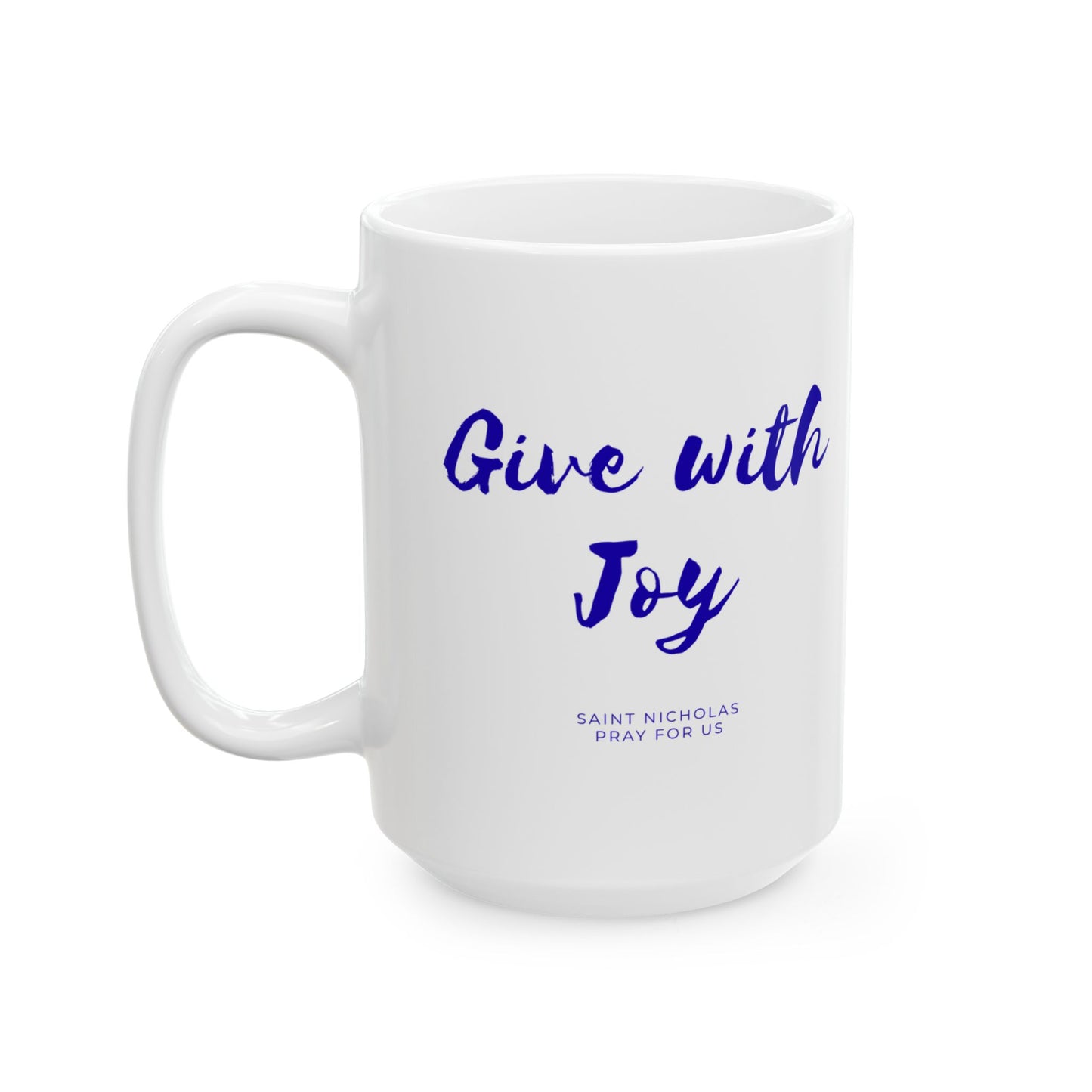 Saint Nicholas Ceramic Mug — Catholic Bishop & Gift-Giver