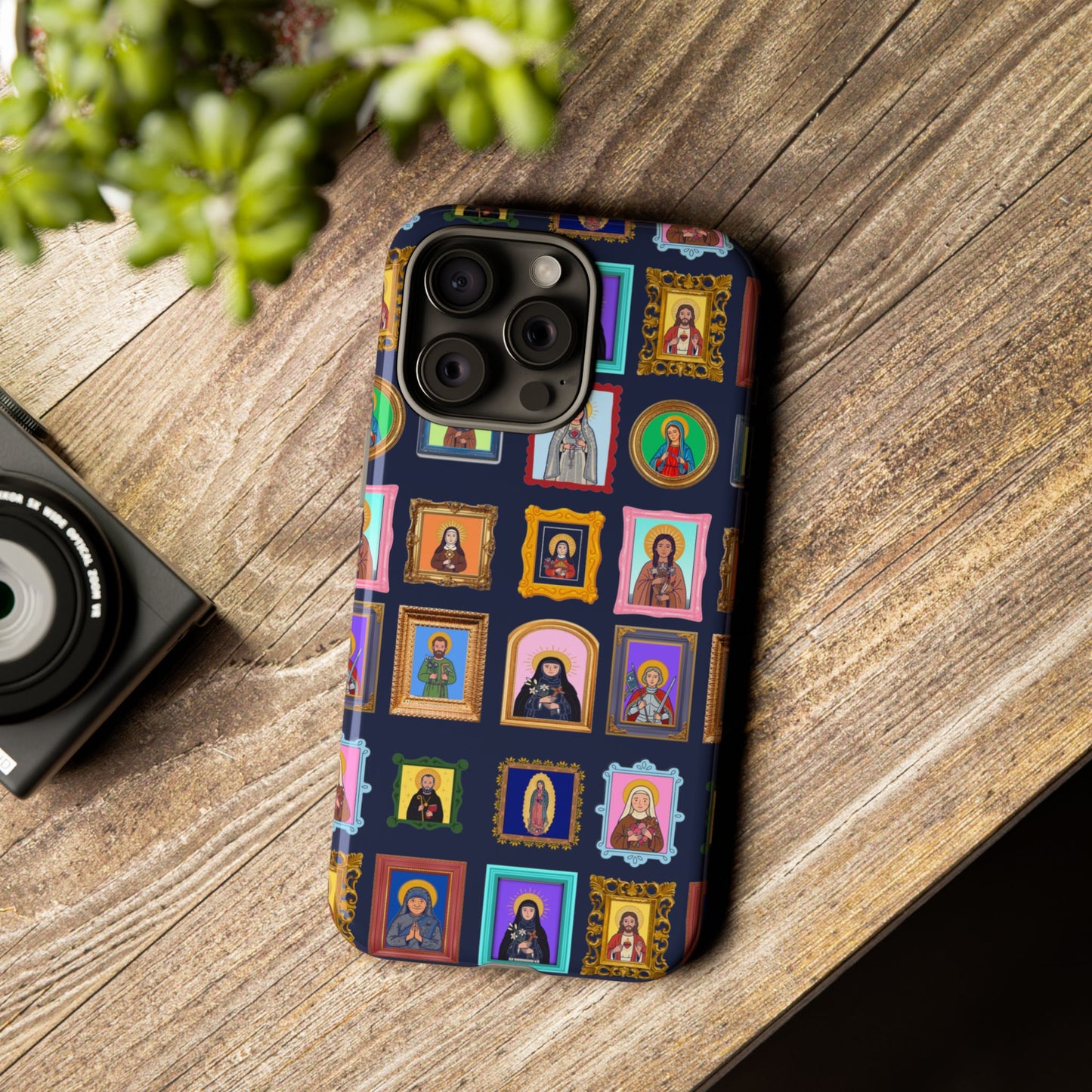 Heaven's Gallery Phone Case — Catholic Saint Portrait Tough Case