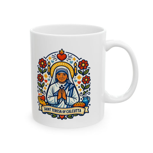 Saint Teresa of Calcutta Mug — "Do Small Things With Great Love"
