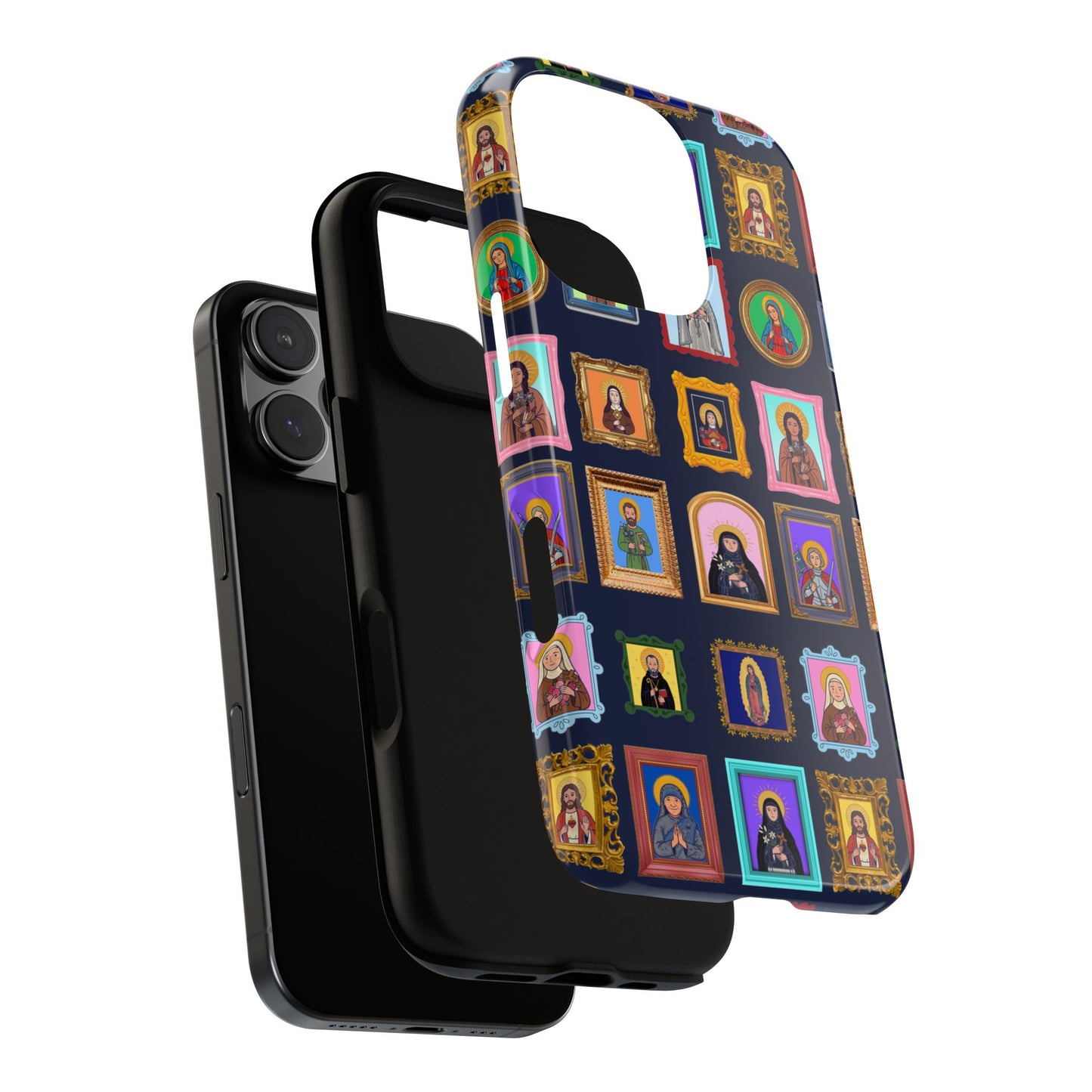 Heaven's Gallery Phone Case — Catholic Saint Portrait Tough Case