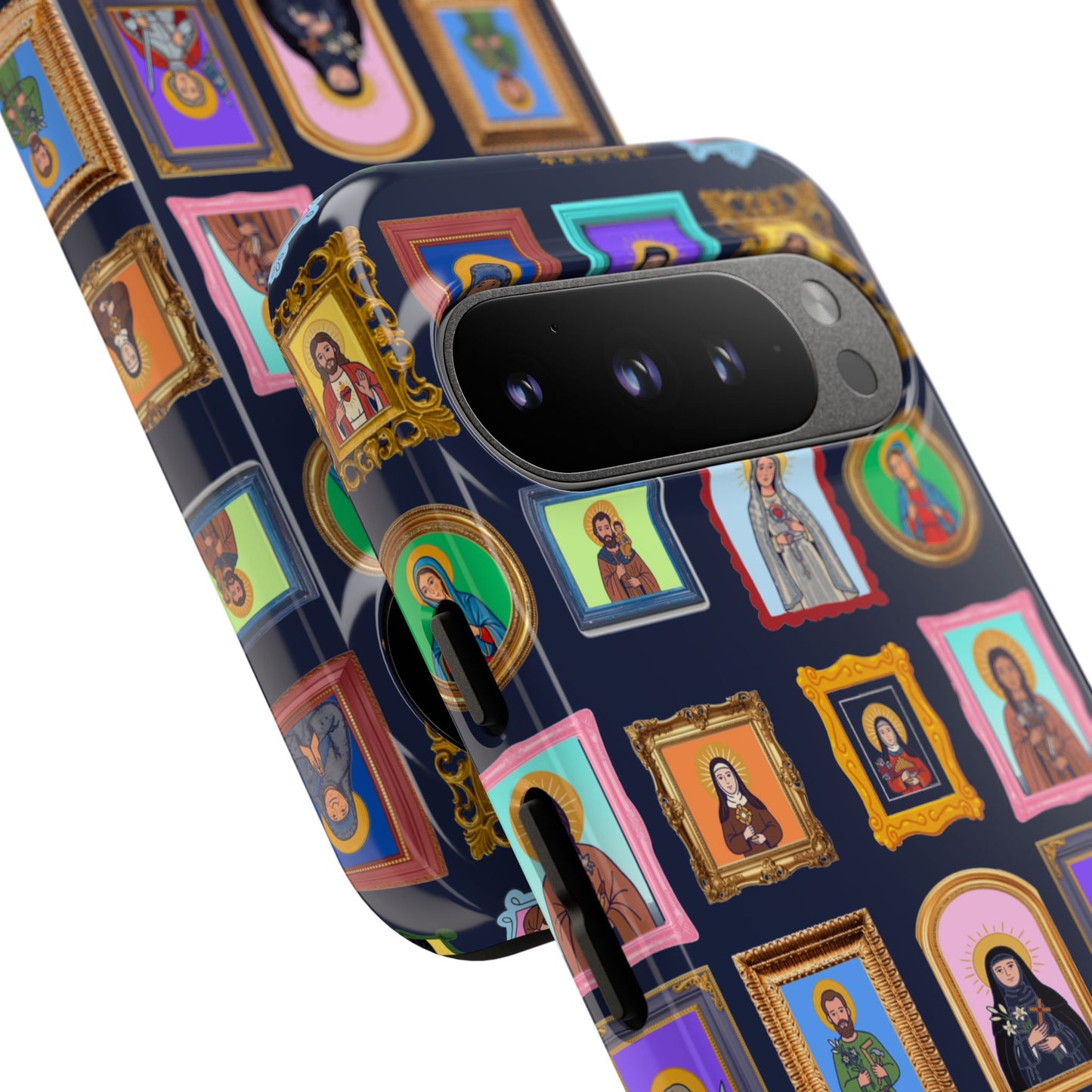 Heaven's Gallery Phone Case — Catholic Saint Portrait Tough Case