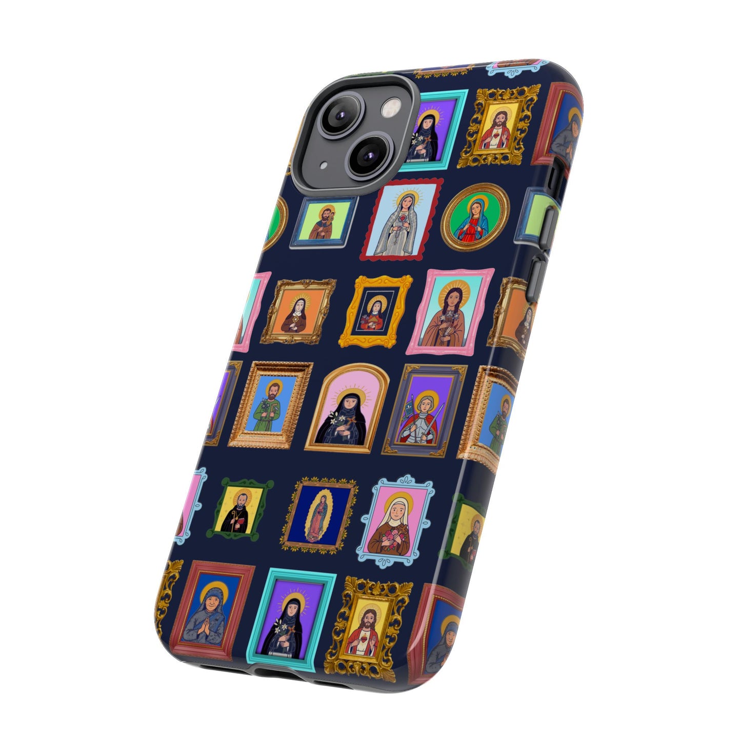 Heaven's Gallery Phone Case — Catholic Saint Portrait Tough Case