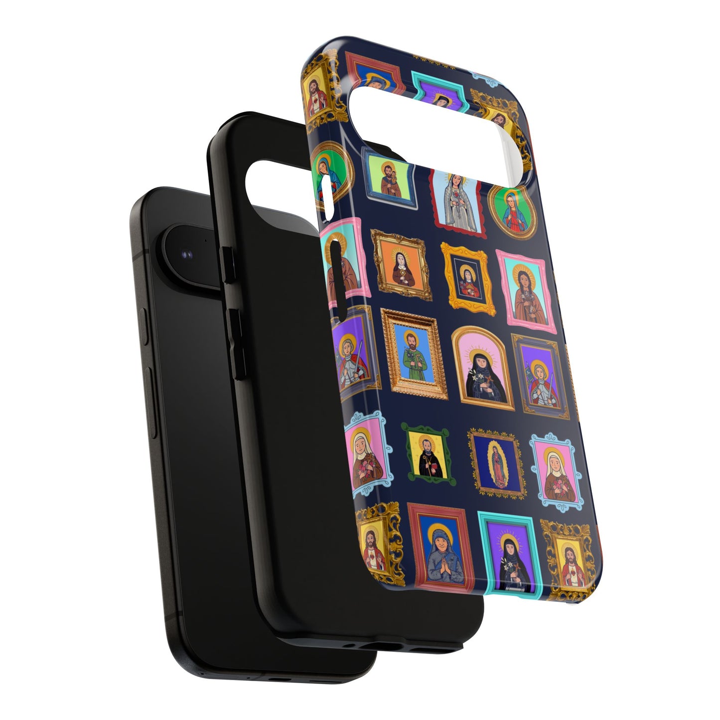 Heaven's Gallery Phone Case — Catholic Saint Portrait Tough Case