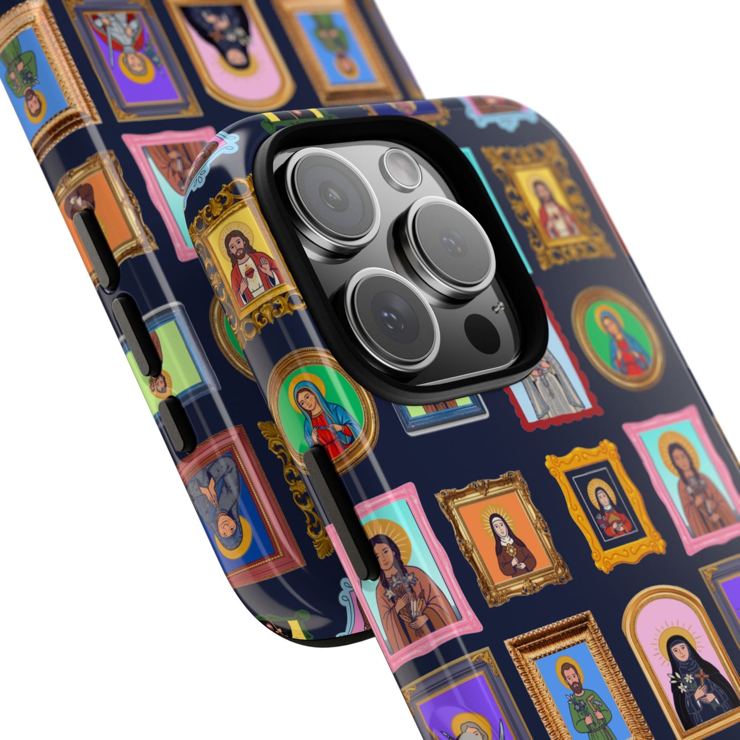 Heaven's Gallery Phone Case — Catholic Saint Portrait Tough Case