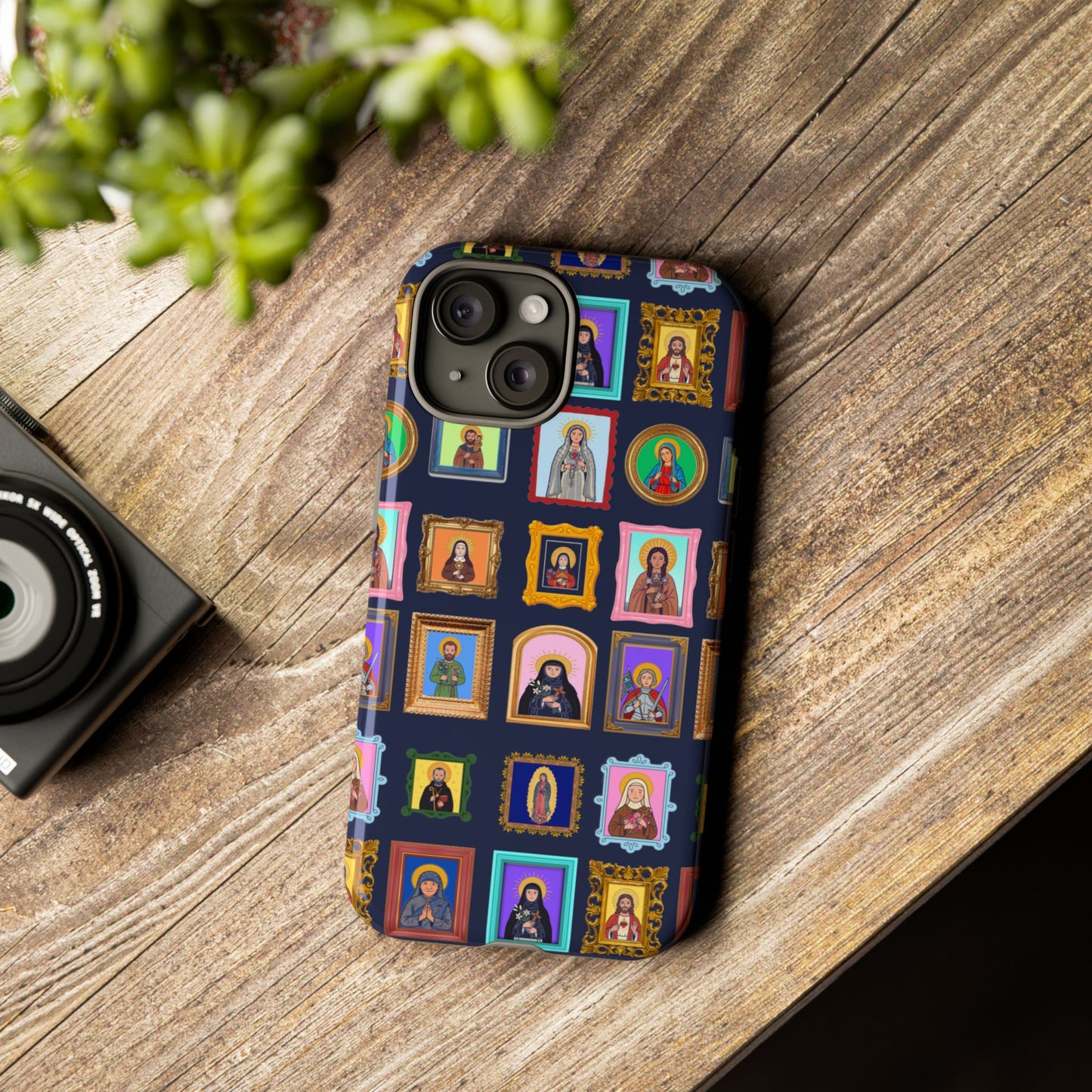 Heaven's Gallery Phone Case — Catholic Saint Portrait Tough Case