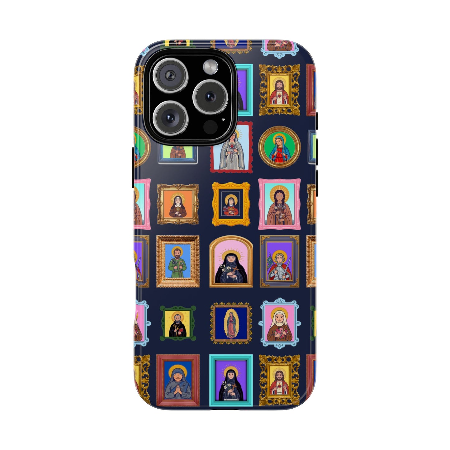 Heaven's Gallery Phone Case — Catholic Saint Portrait Tough Case