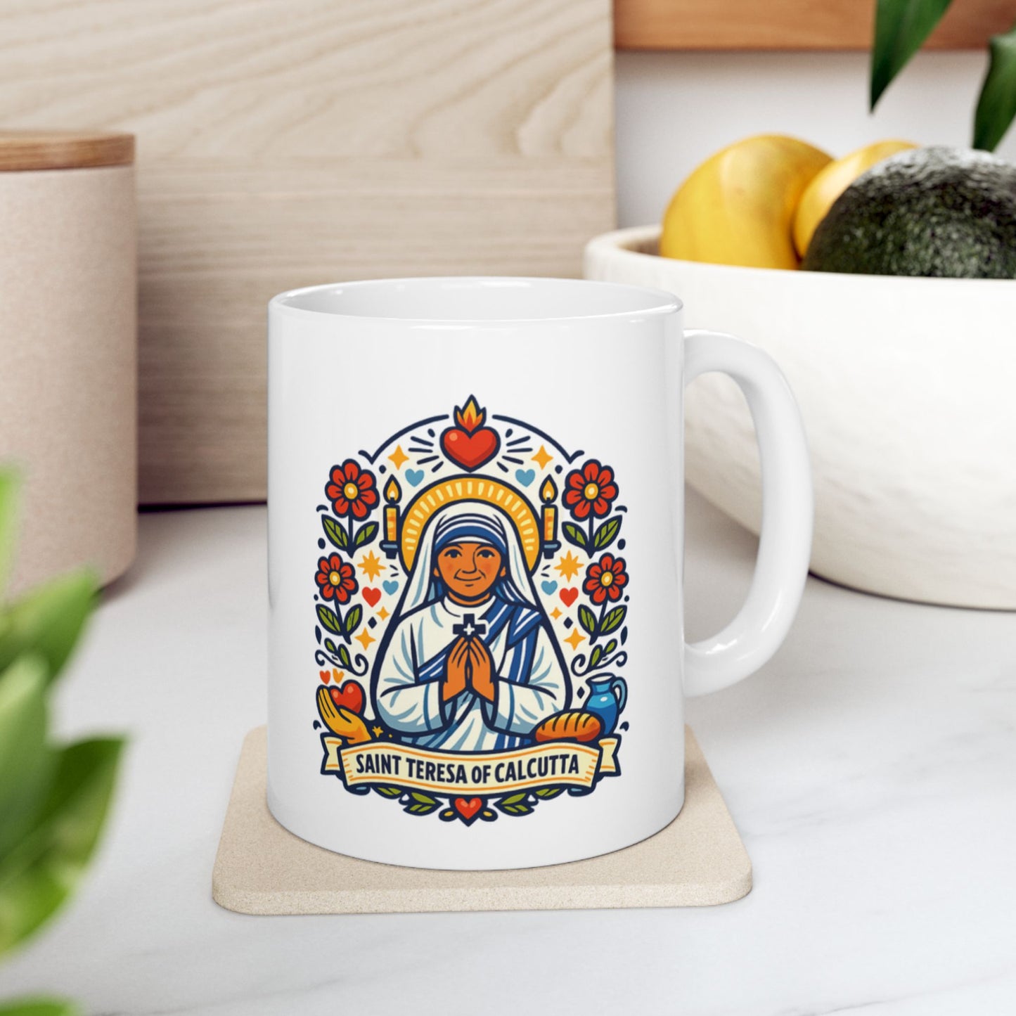 Saint Teresa of Calcutta Mug — "Do Small Things With Great Love"