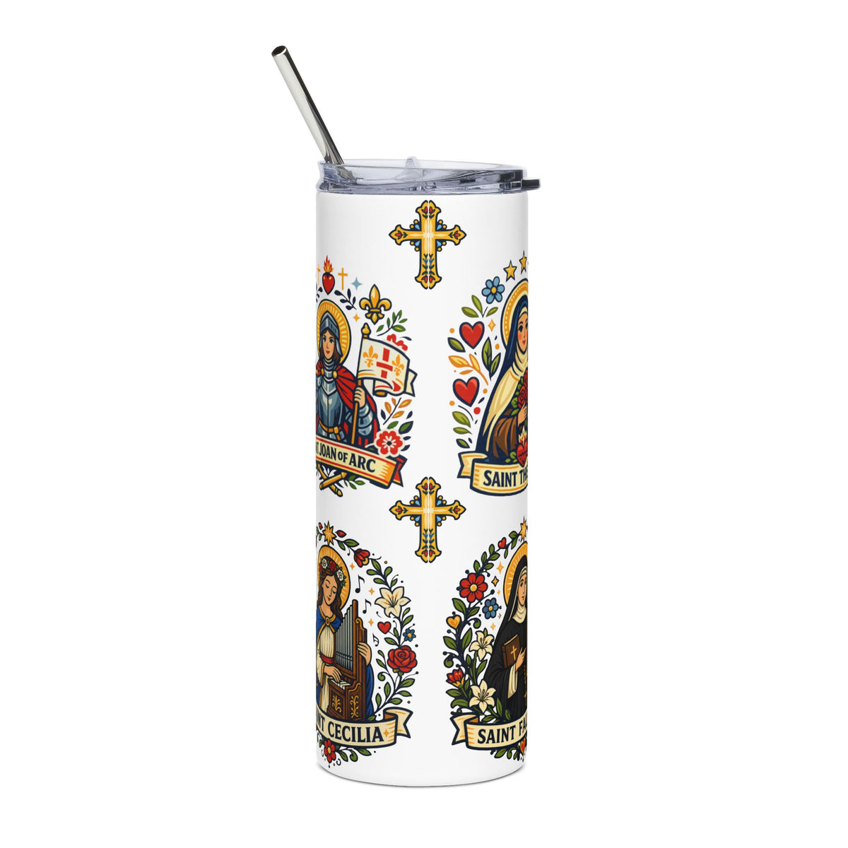 Catholic Saints | 20 oz Stainless Steel Tumbler