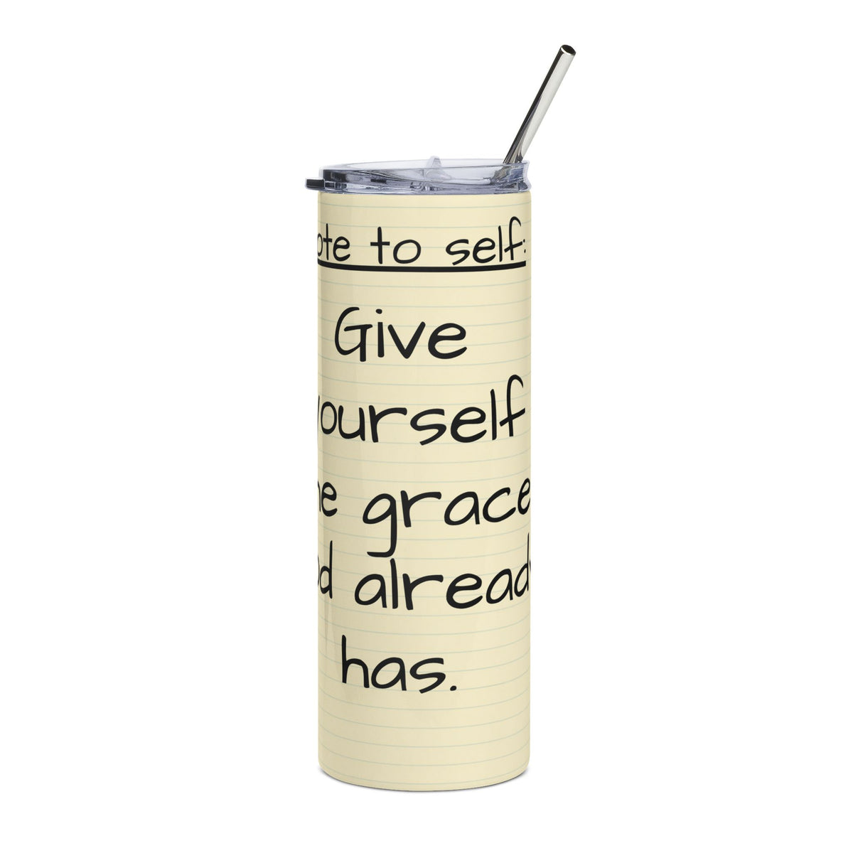 Note to Self | Faith-Inspired 20 oz Tumbler