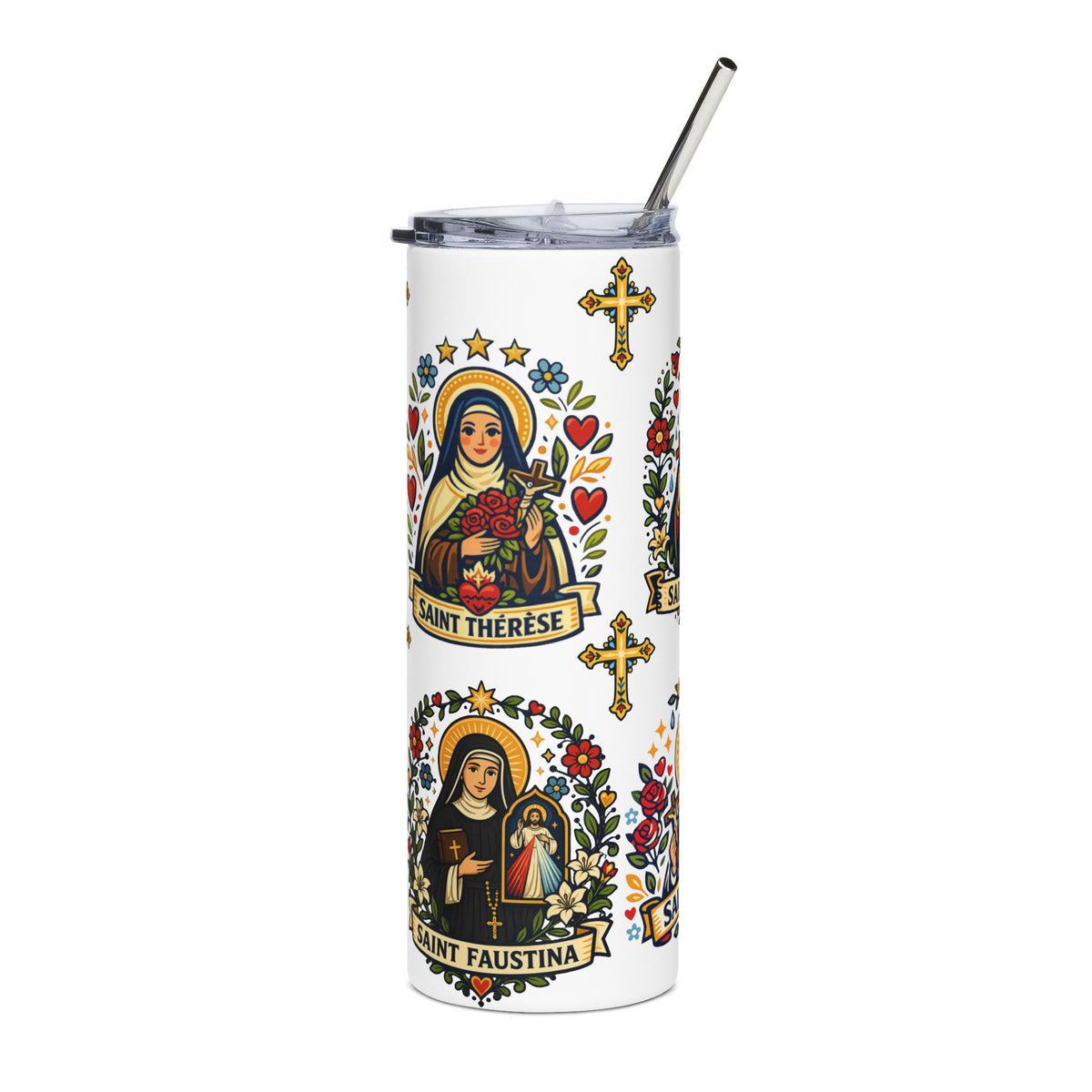 Catholic Saints | 20 oz Stainless Steel Tumbler