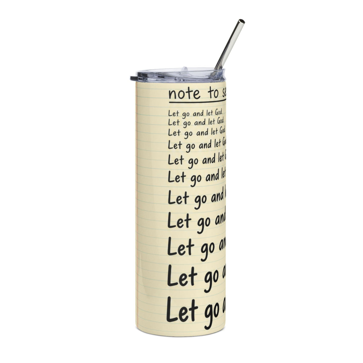 Note to Self | Faith-Inspired 20 oz Tumbler